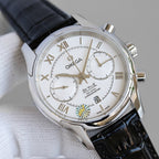 DE VILLE CO-AXIAL 42MM CHRONOGRAPH STEEL CASE
