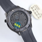 SEAMASTER DIVER 300M CO-AXIAL 42MM ALL BLACK