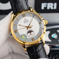 DEVILLE CHRONOMETER 40MM MOONPHASE WHITE GREY DIAL