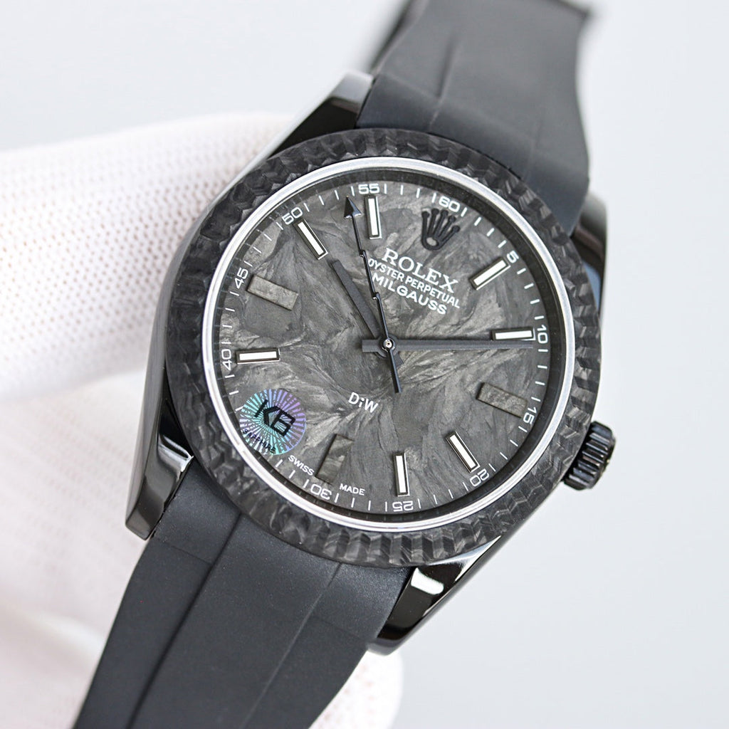 MILGAUSS 36MM CUSTOM ALL CARBON FIBER