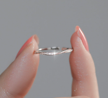 Minimalist Minimalist Gold Adjustable Ring – Elegant Open Band Ring for Women – Elegant Everyday Jewelry for Women