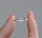 Minimalist Minimalist Gold Adjustable Ring – Elegant Open Band Ring for Women – Elegant Everyday Jewelry for Women