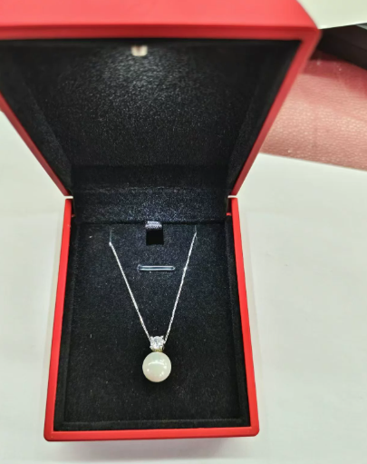 Minimalist Minimalist Pearl Pendant Necklace – Delicate Pearl Drop Necklace for Women – Elegant Everyday Jewelry for Women