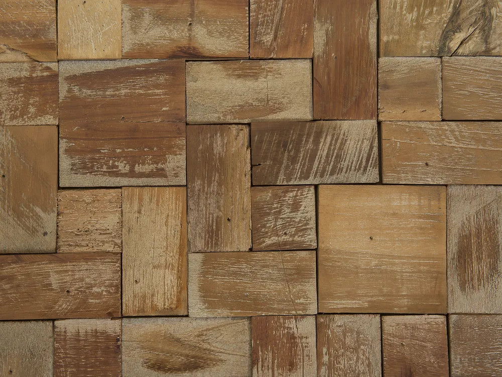 Coffee Table GAMBO – Solid Teak Wood, Brown