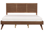 Bed ISTRES 160 x 200 cm (EU King Size) 180 x 200 cm (EU Super King Size) Dark Ash Wood