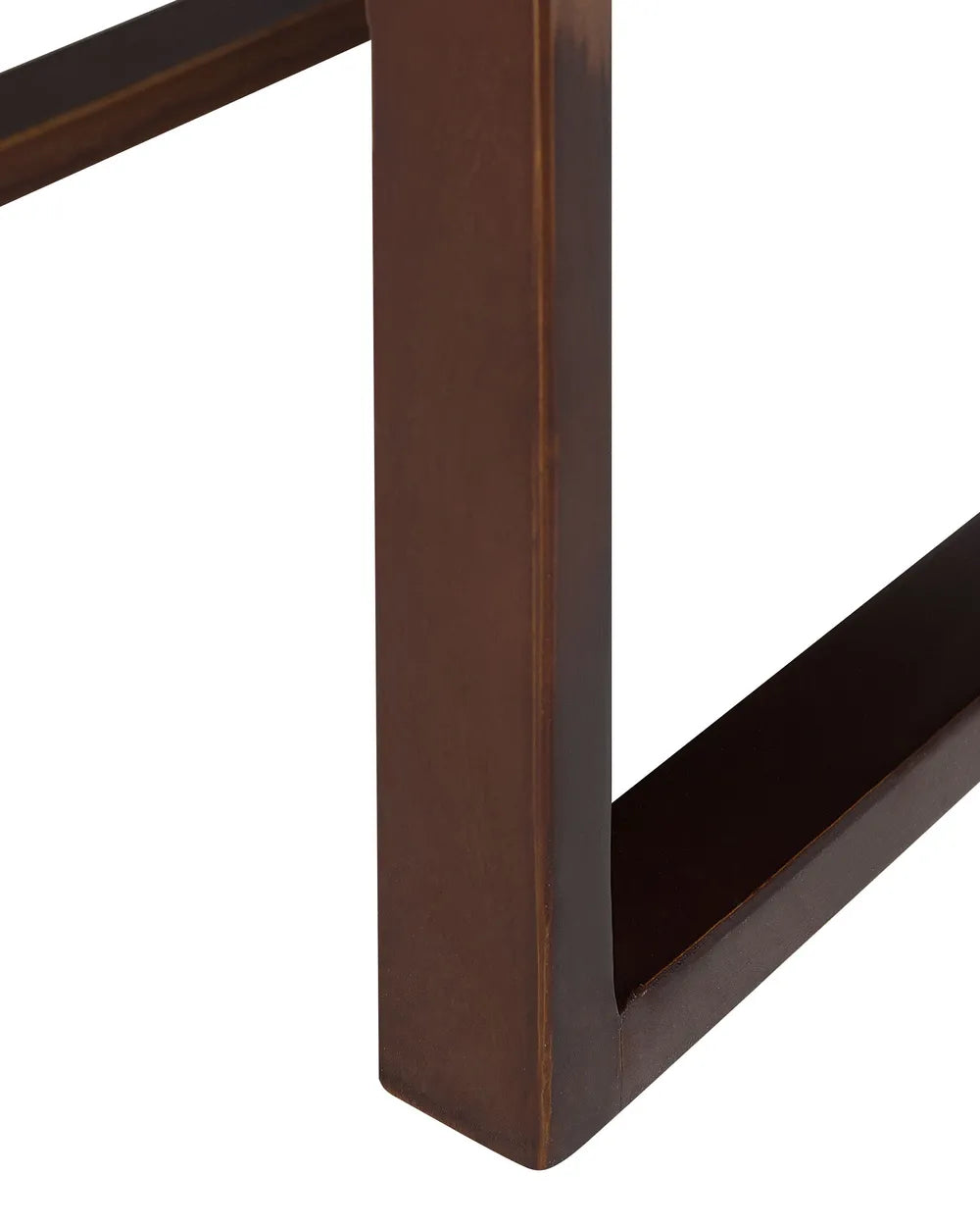 1 Drawer Bedside Table GIULIA, Solid Pine Wood, Dark Brown, 50 x 41 x 43 cm