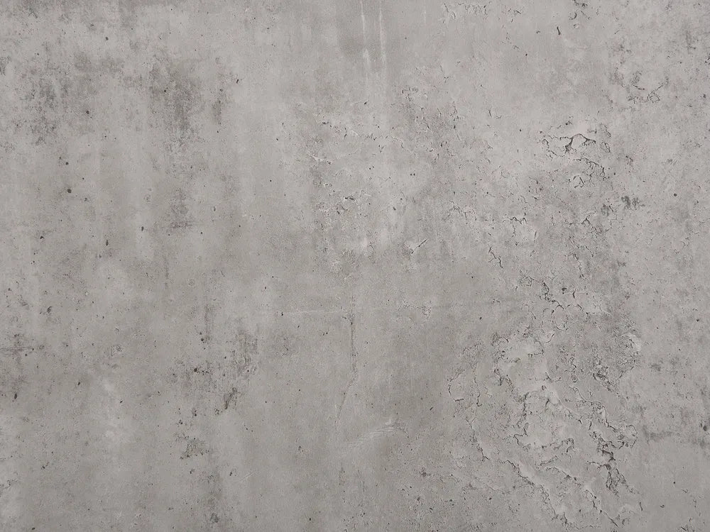 Dining Table ADENA Industrial Style 150×90 cm – Concrete Effect Top, Metal Legs (Grey / Brown / Beige)