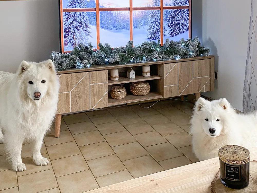 FRANKLIN Retro TV Stand Light Brown – 150 cm TV Cabinet with Storage, Cable Management, for TVs up to 70 Inch