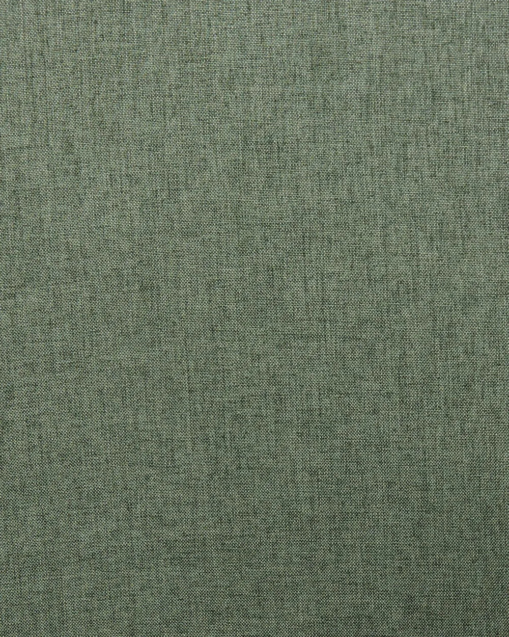 MASON Set of 2 Dining Chairs, Dark Green, Upholstered Fabric, Black Metal Legs