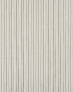 Armchair ALMIND Corduroy Light Grey – Retro Fabric Armchair with Deep Seat and Recessed Arms