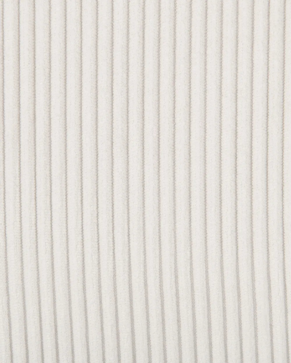 Armchair SVALOV Corduroy White – Retro Style Upholstered Armchair with Thick Padding