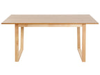 Dining Table CAMDEN Light Ash Wood 180 x 95 cm