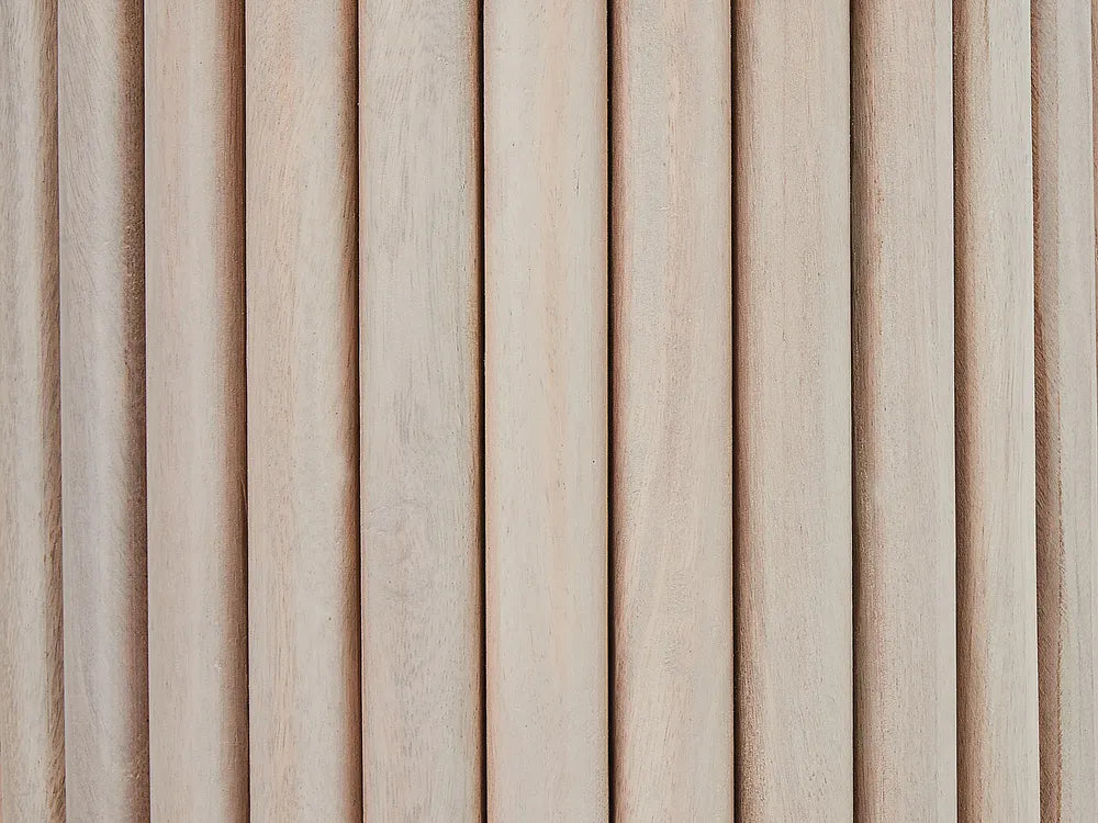 Coffee Table LEMONT Mango Wood Light Brown Oscherleben