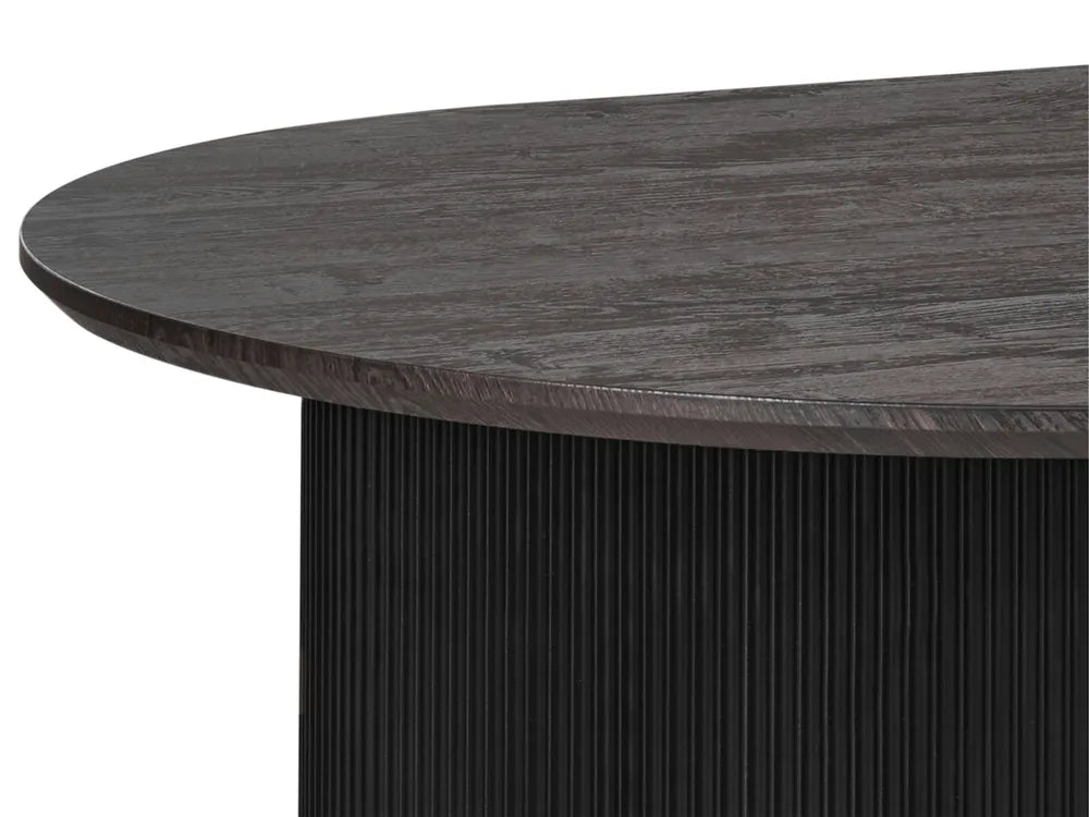 Dining Table SAVORY Black 180 × 90 cm