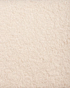 Set of 2 Dining Chairs DALBO Boucle Brown / Beige with Armrests