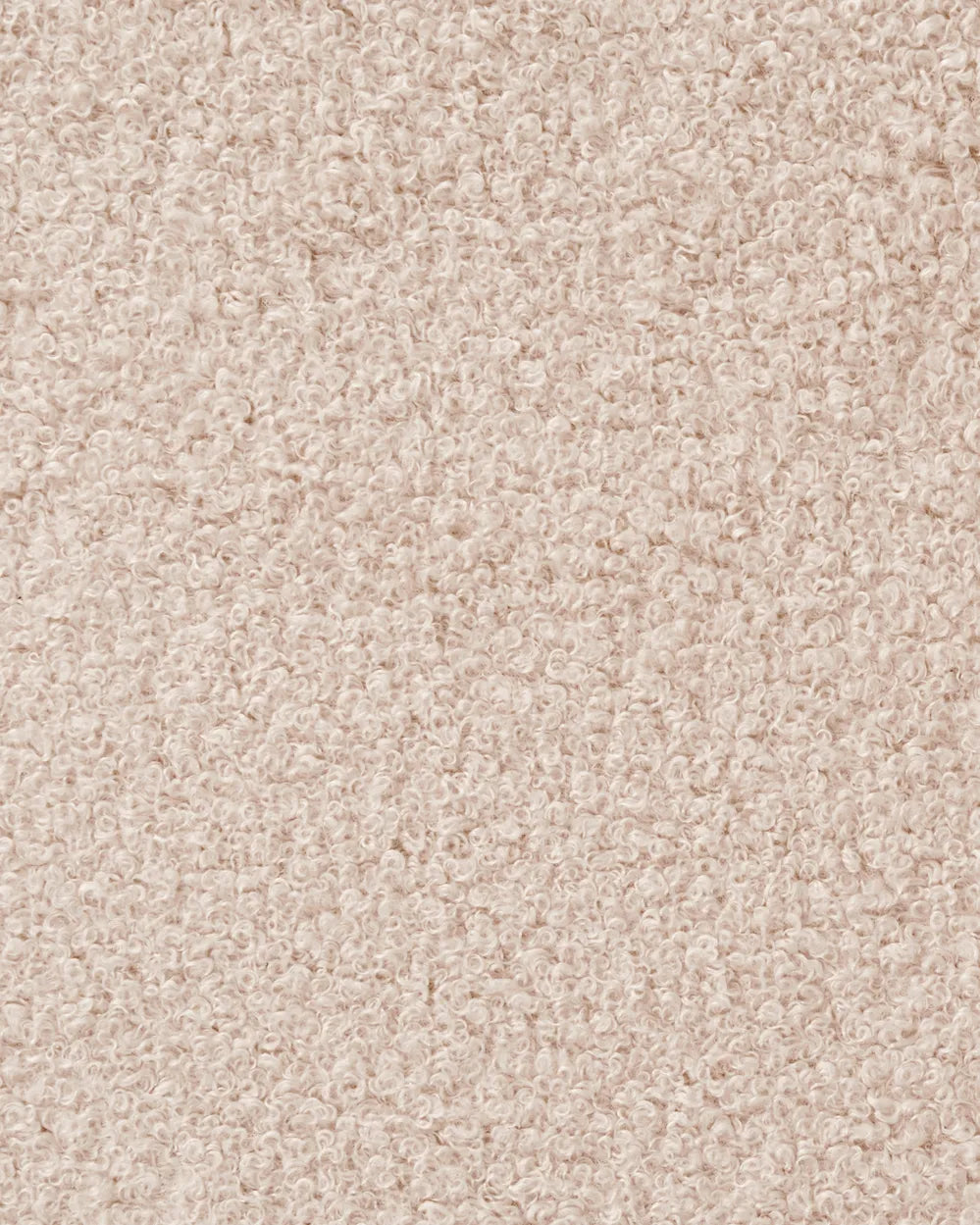 Set of 2 Dining Chairs ELAINE Bouclé Fabric Taupe – Dark Wood Frame