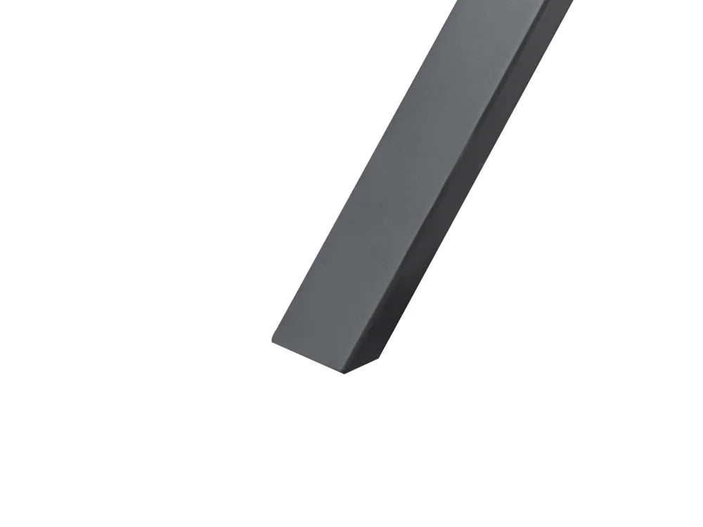 Dining Table CLIFTON Dark Brown 180 cm 90 cm Pine Wood