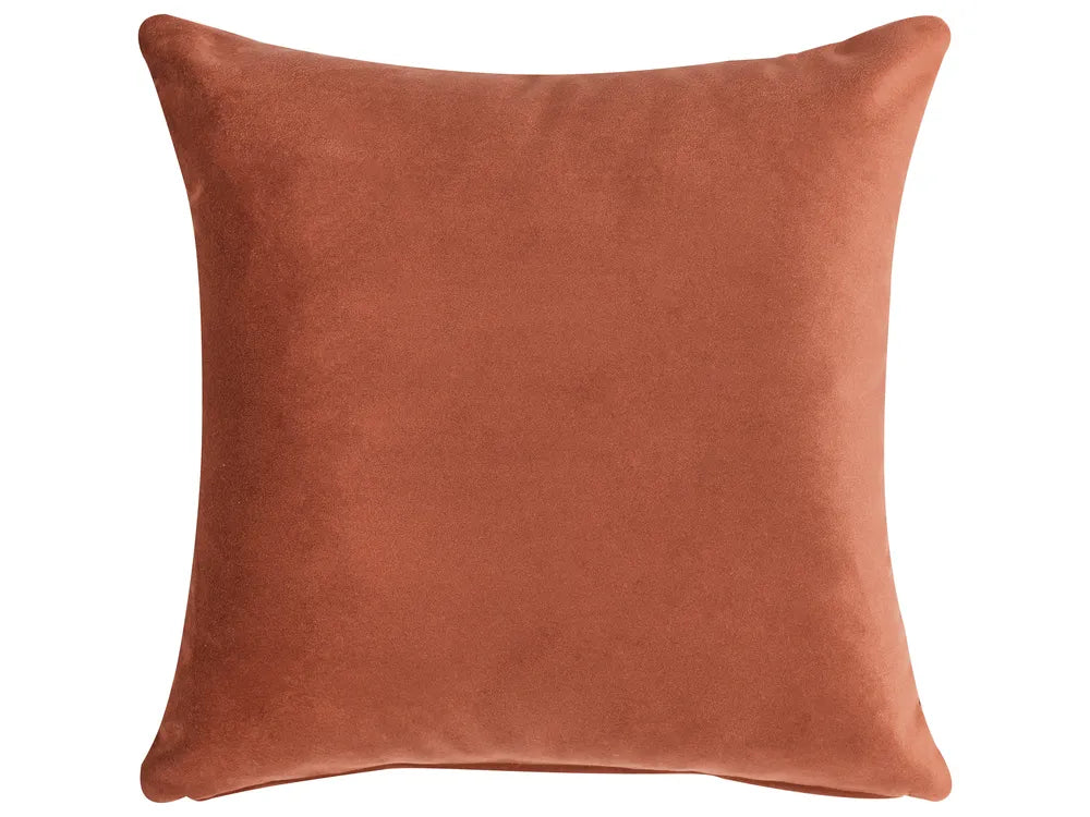 3 Seater Fabric Sofa LUVOS – Gold Brown Upholstered Couch with Deep Seat, Removable Cushions