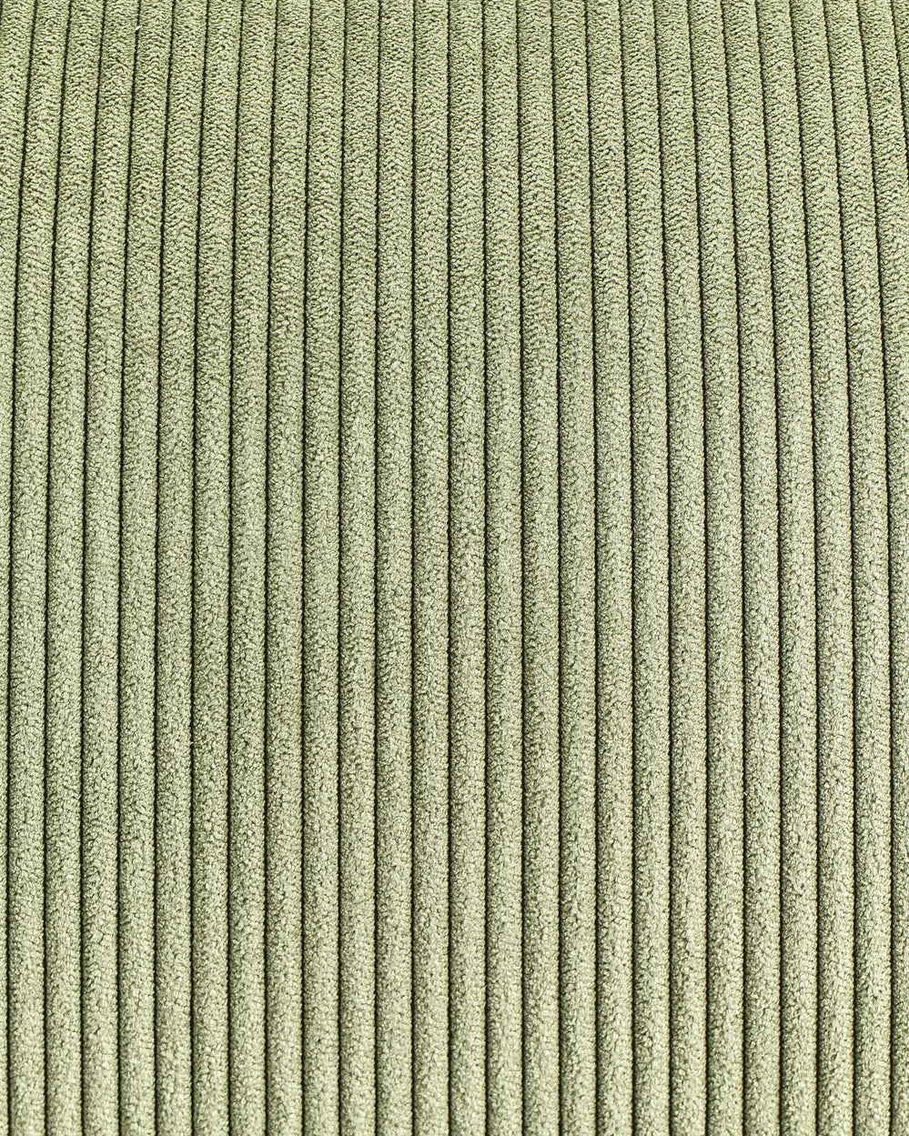 Armchair SVALOV Corduroy Green– Retro Style Upholstered Armchair with Thick Padding