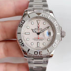 YACHT-MASTER 16622F STAINLESS STEEL WHITE DIAL